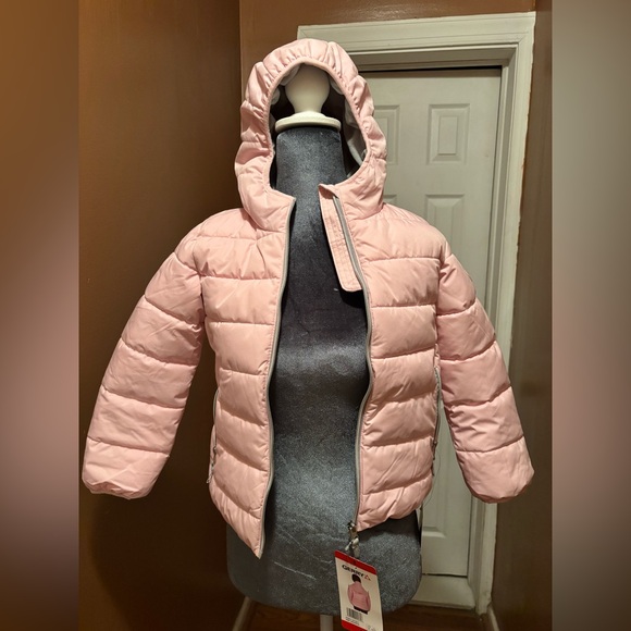 NWT Gerry Light Pink Kids Lined Bubble Jacket Size 6 - Picture 3 of 11